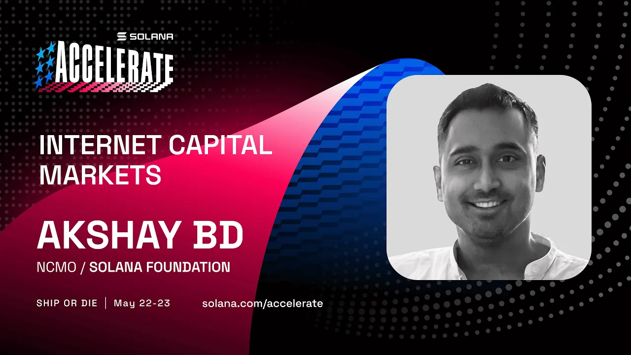 Ship or Die at Accelerate 2025: Internet Capital Markets